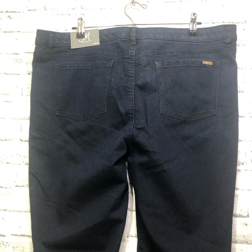 JM Collection Navy Blue Trousers